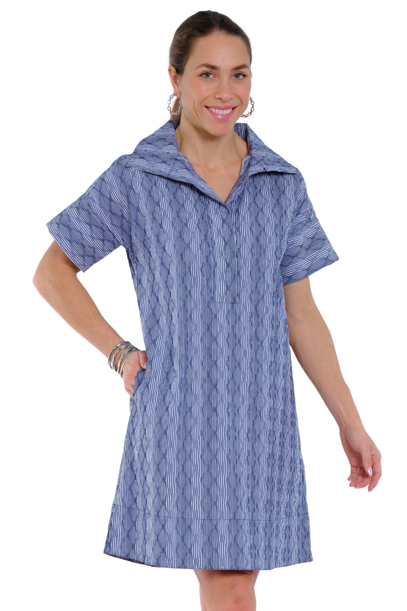 LIOR Agnes women’s casual dress front view relaxed fit