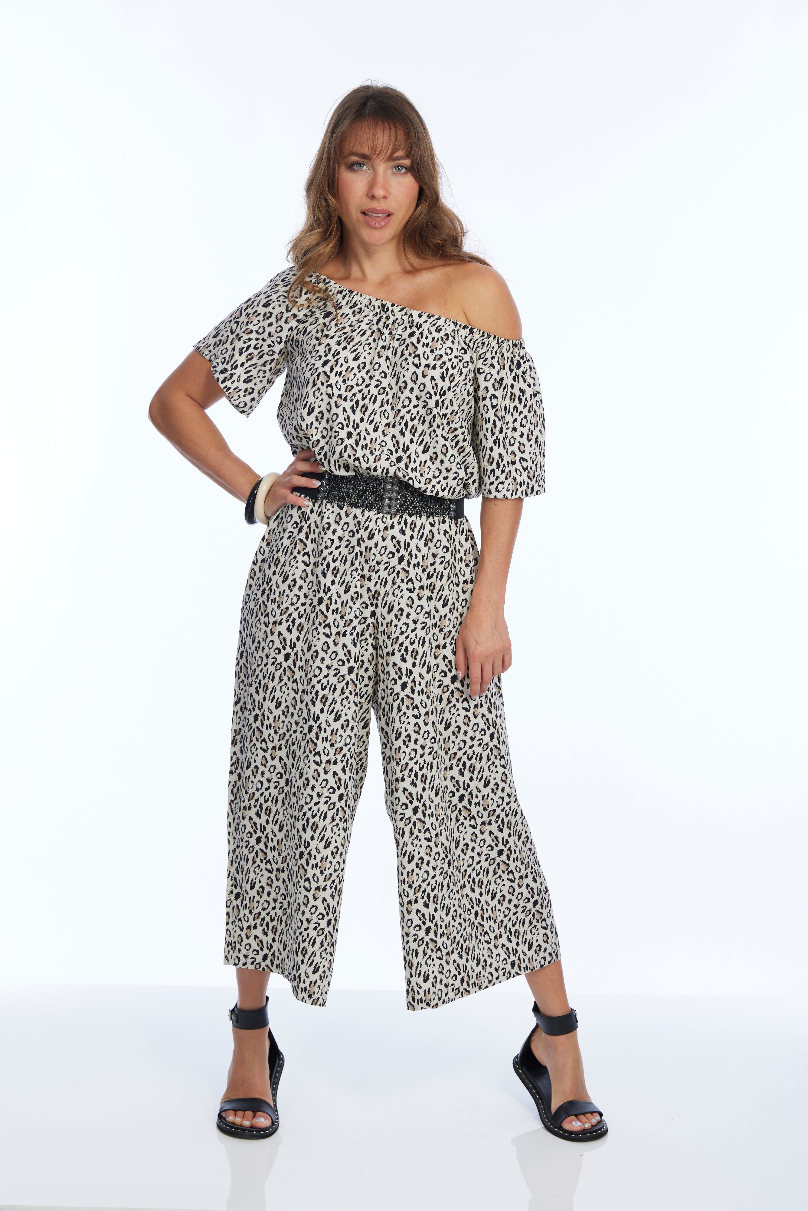 cheetah women's jumpsuit