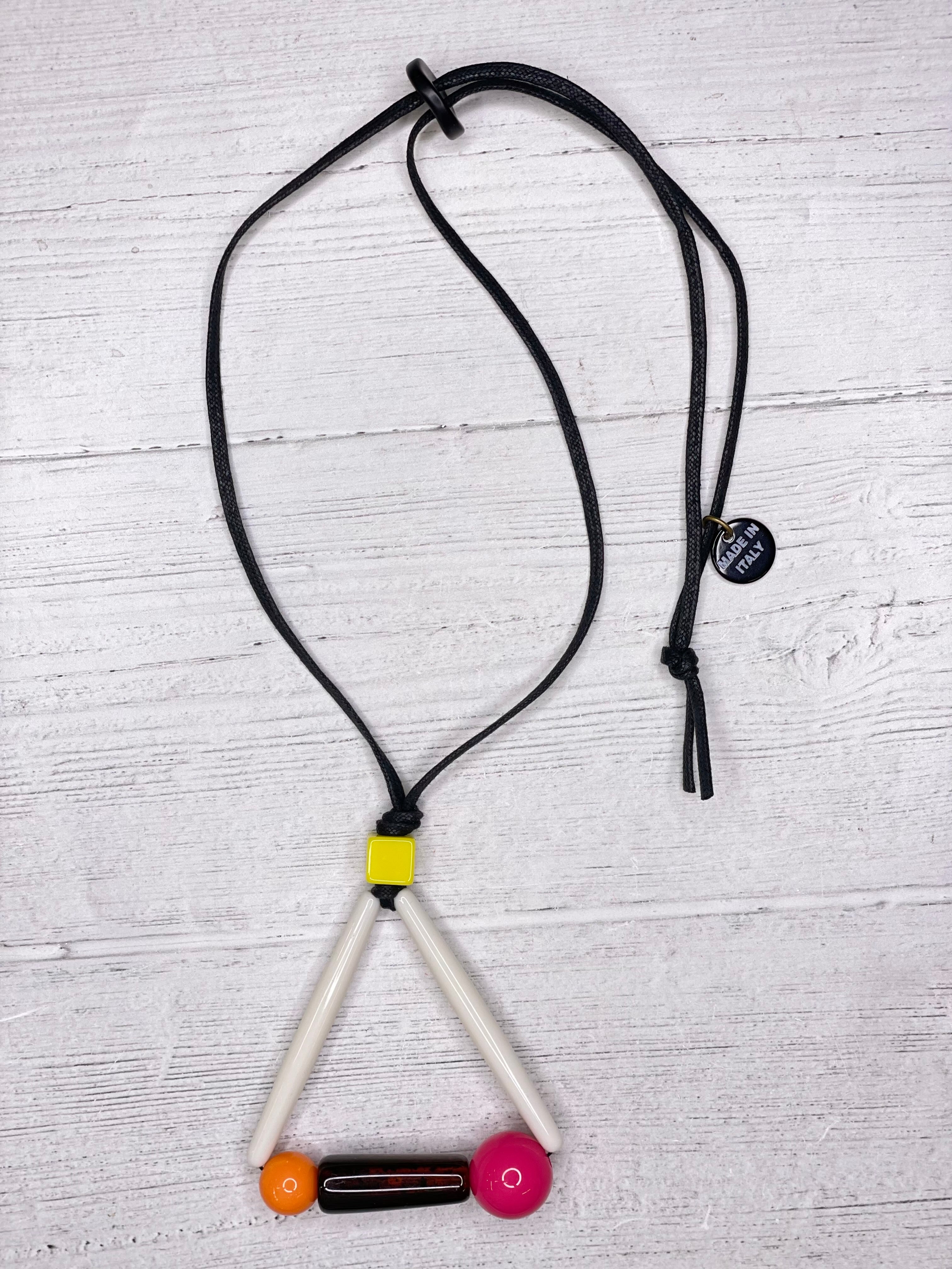 Adjustable Resin Necklace