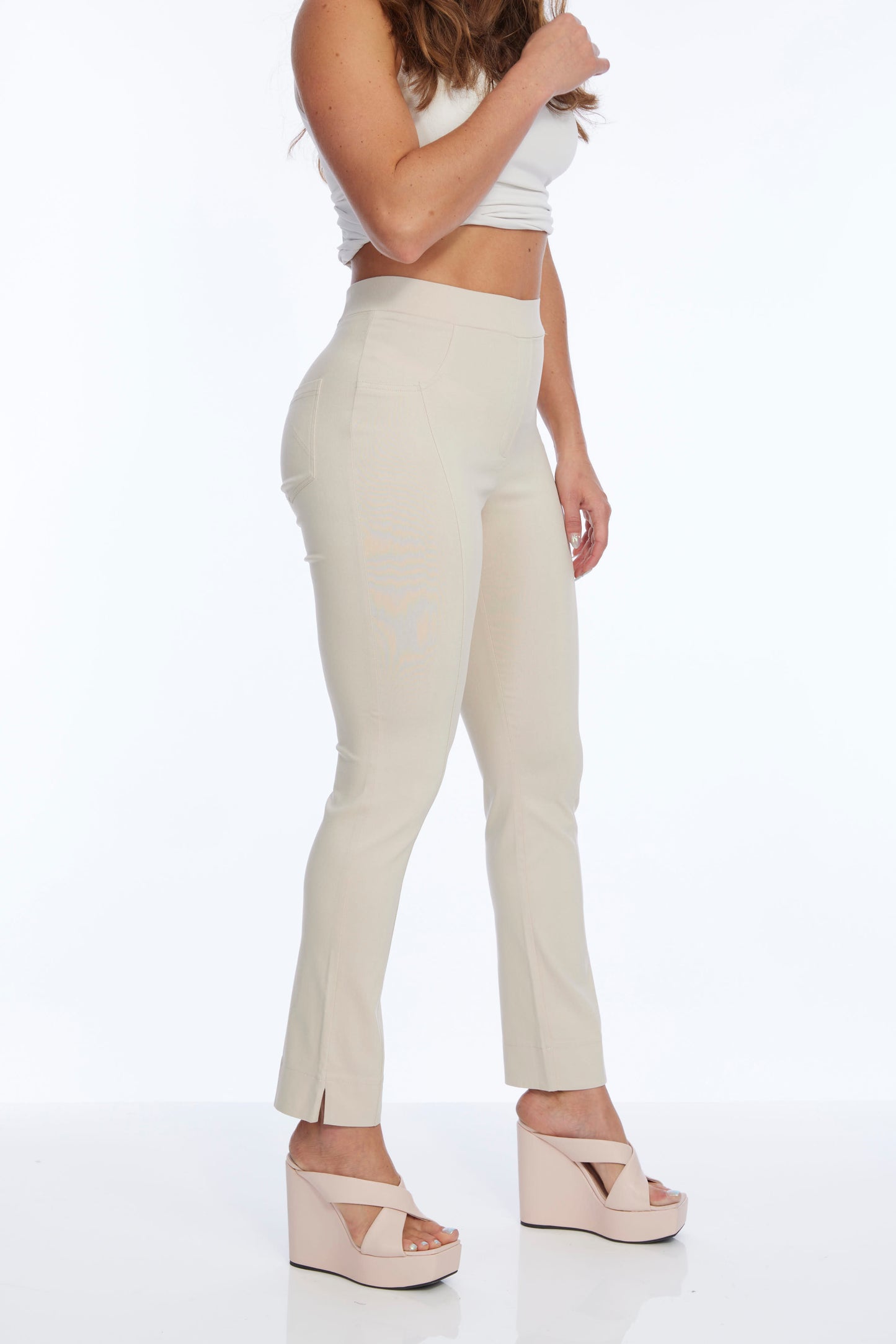 stitch front pants for women