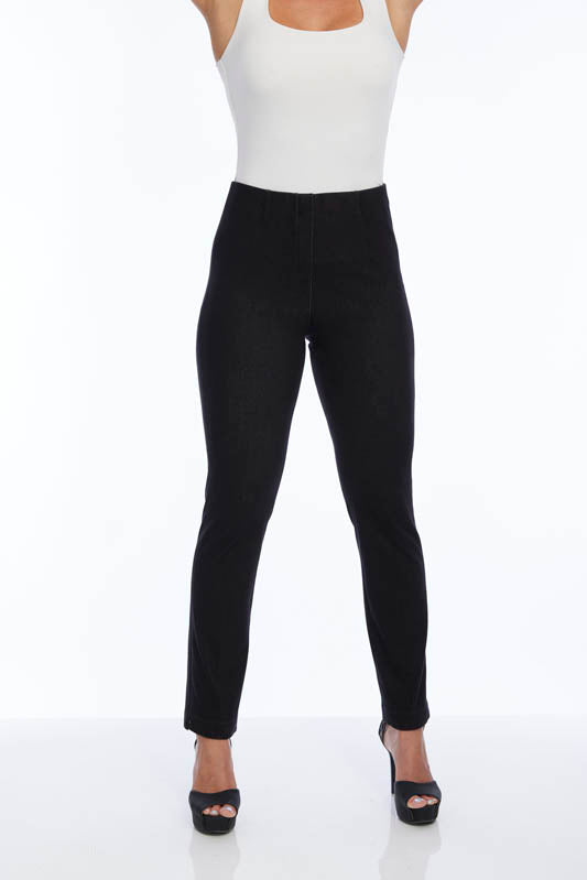 LIOR Women's Black Classic Straight Leg Dress Pant-"Sammy"