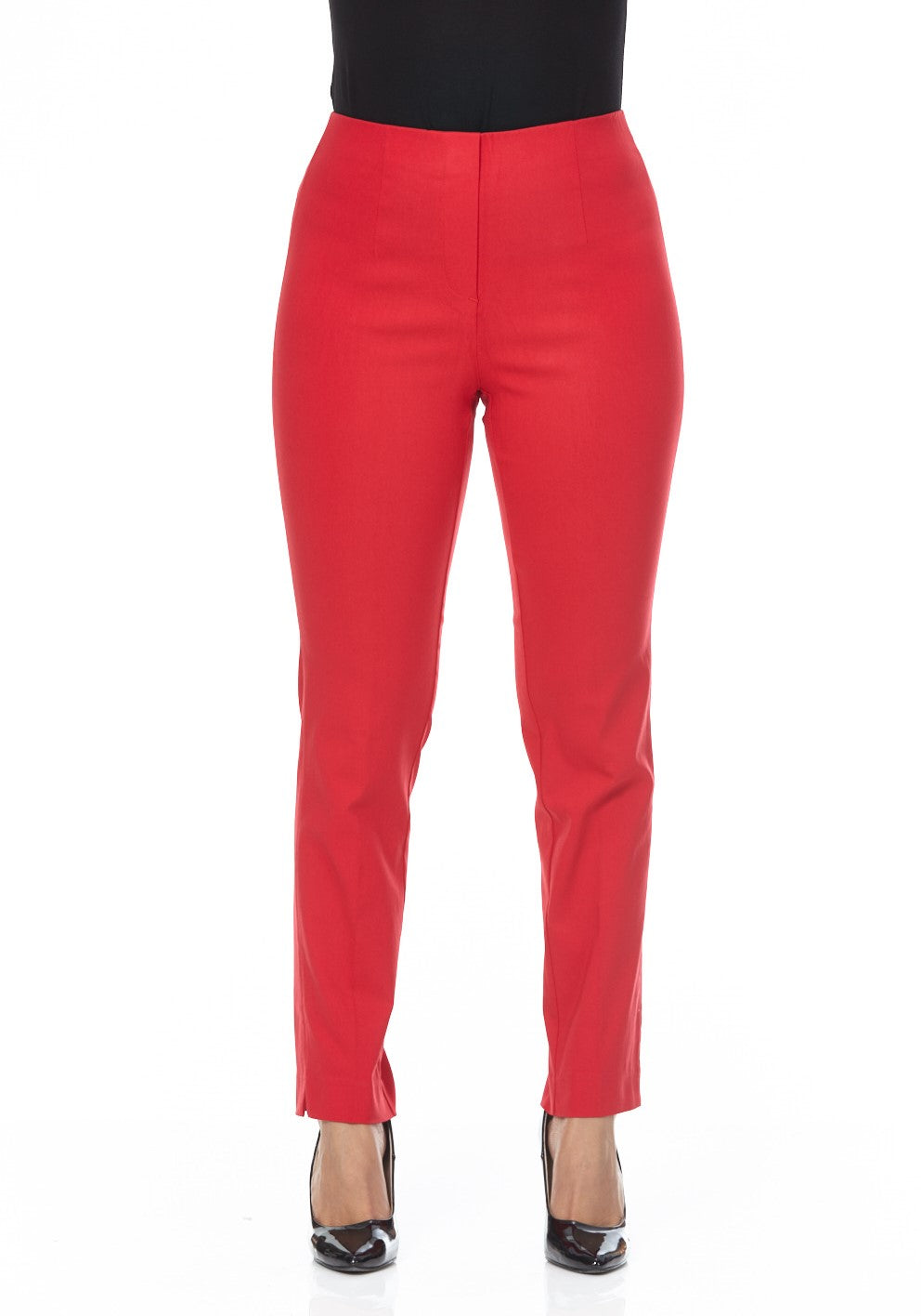 LIOR Women's Cherry Color Dress Pants-"Sasha"