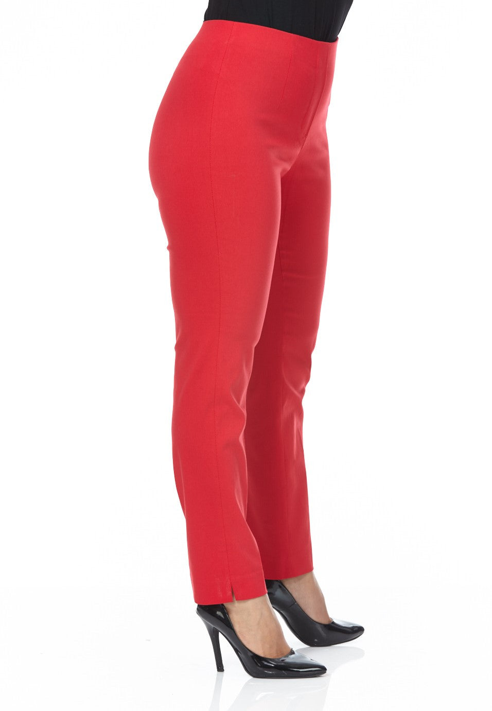 LIOR Women's Cherry Color Dress Pants-"Sasha"