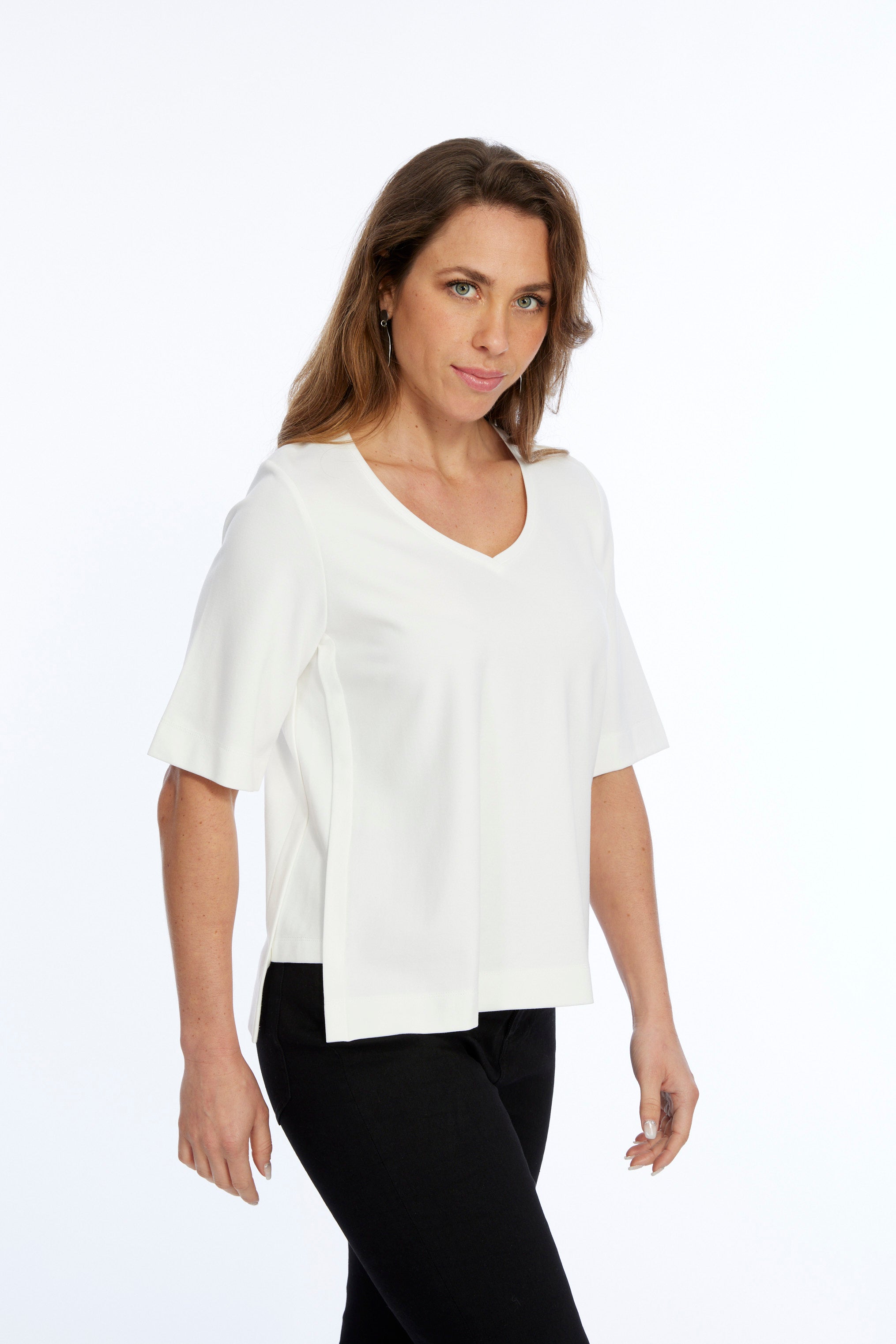 Zola Women's V-Neck Knit Top