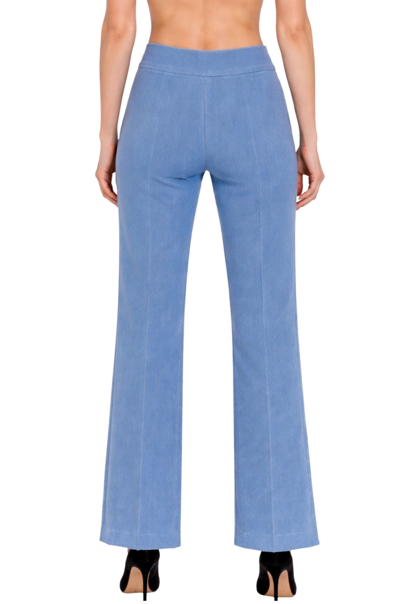 LIOR Women's Flare Leg Soft Twill Vintage Denim Jean-"Stella"