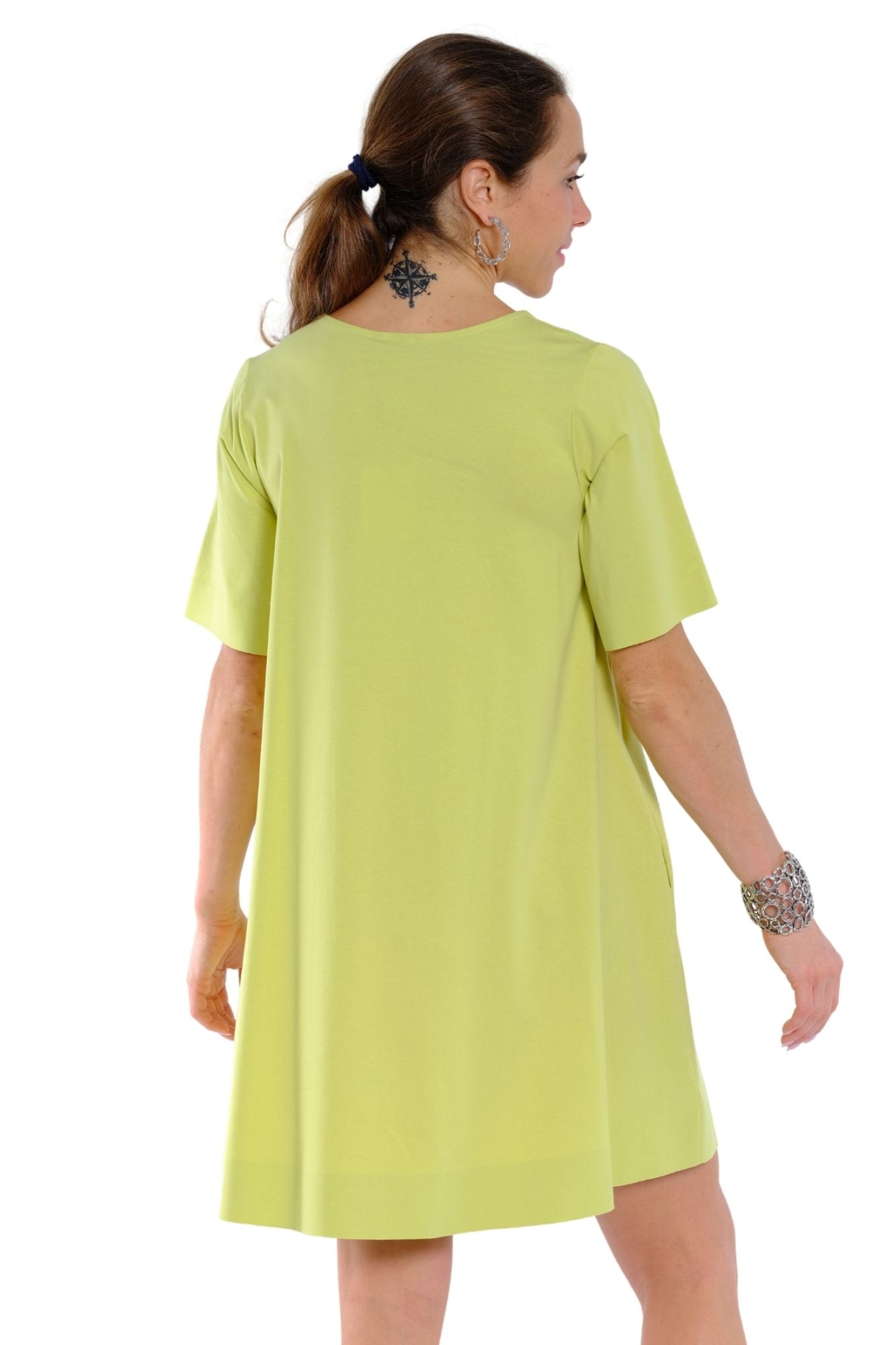 Lightweight women’s travel swing dress relaxed fit