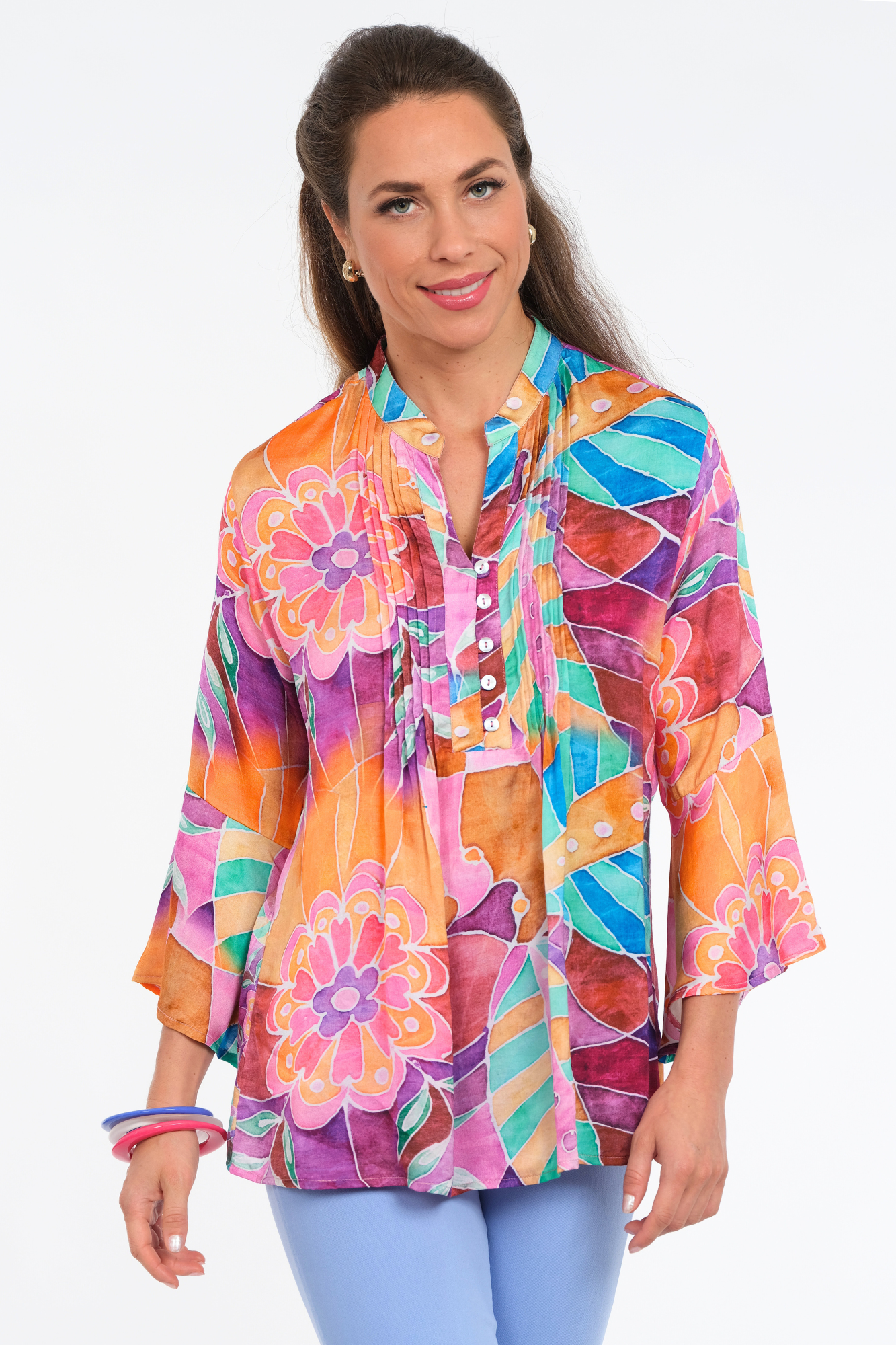 Floral Tunic Blouse