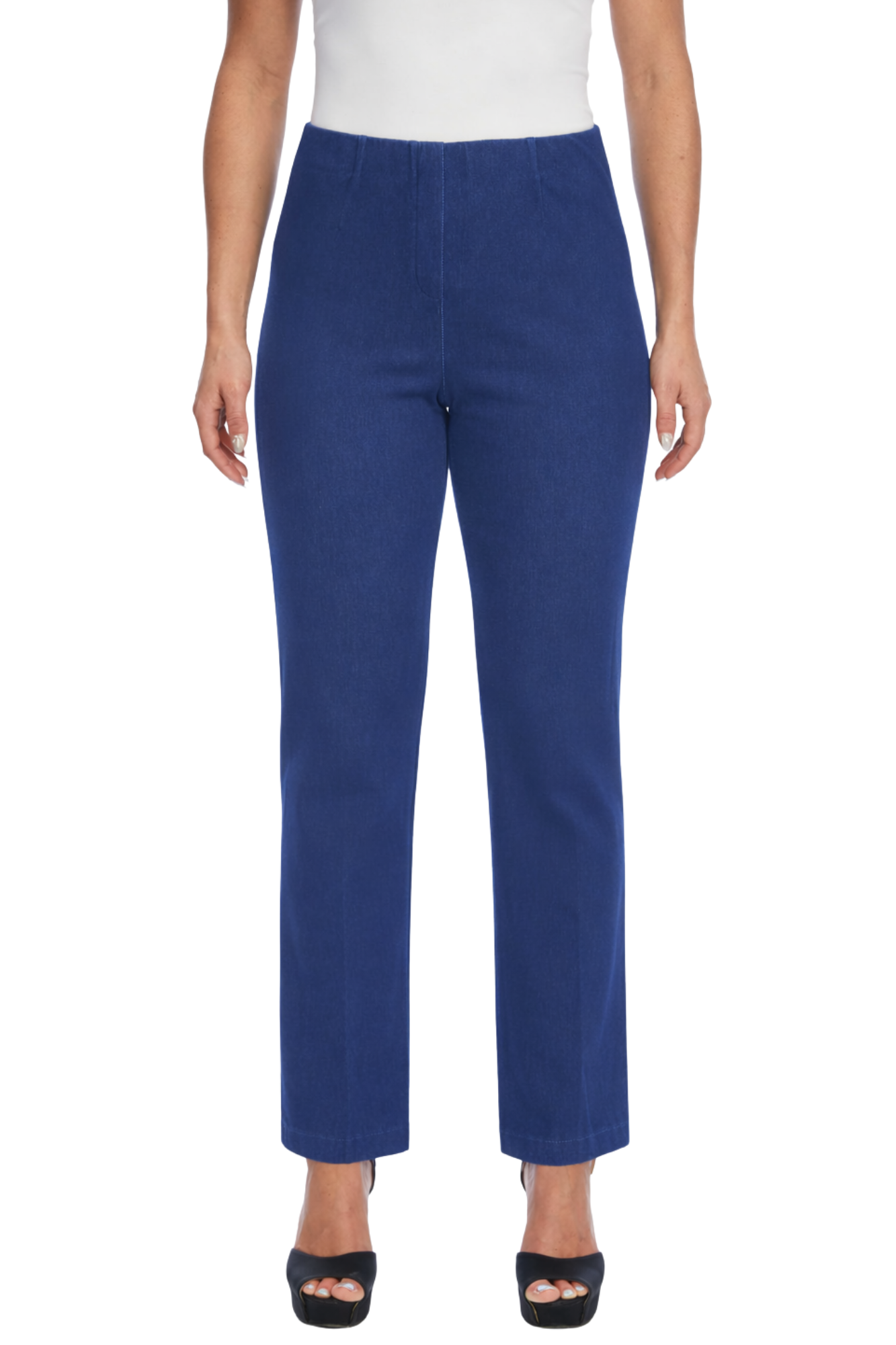 LIOR Women's Classic Straight Leg Twill Blue Denim-"Sammy"