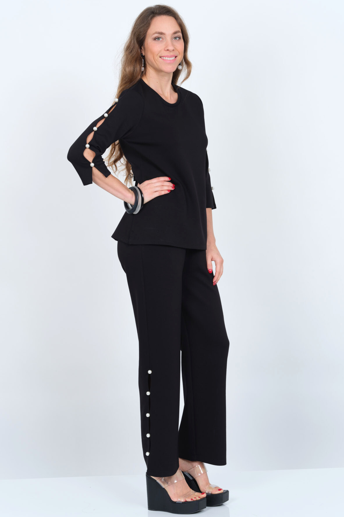 Women's Soft Knit Flare Pant