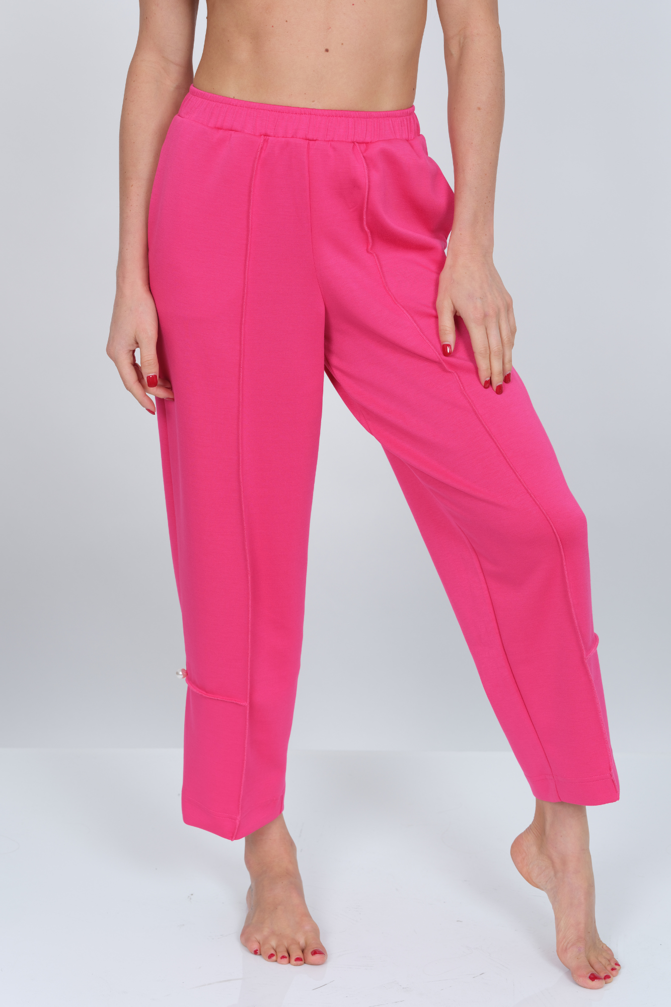 Soft knit crop pant