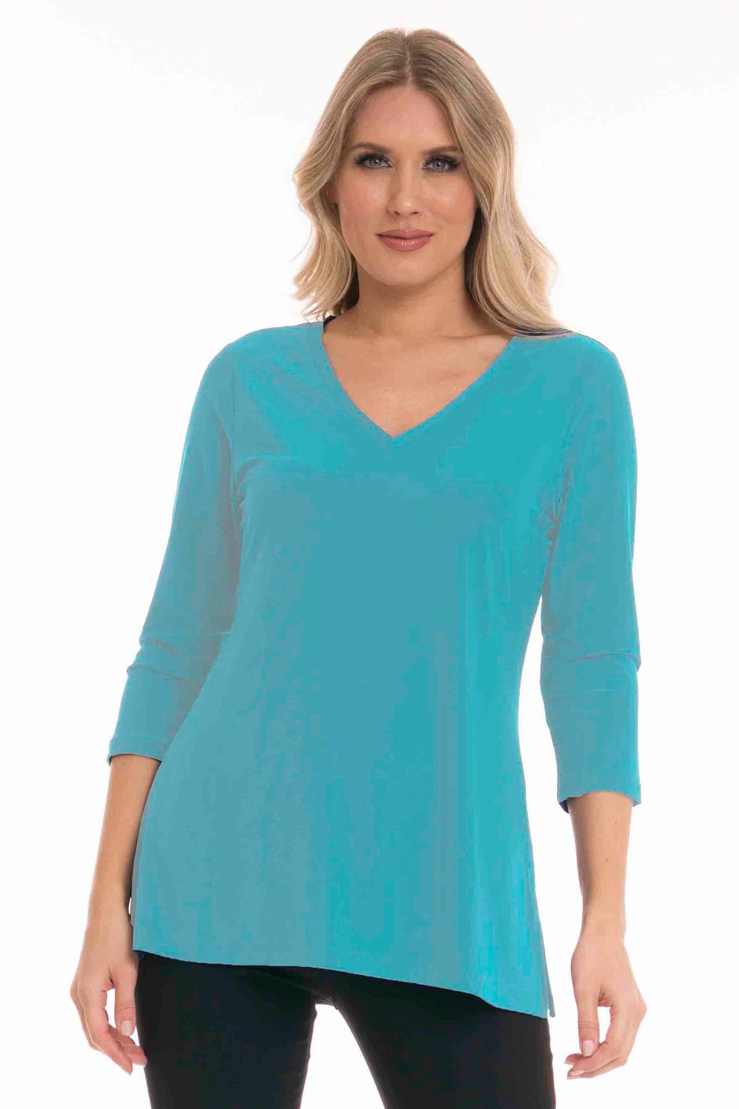 Valerie V-neck Tunic - Perfectly Polished