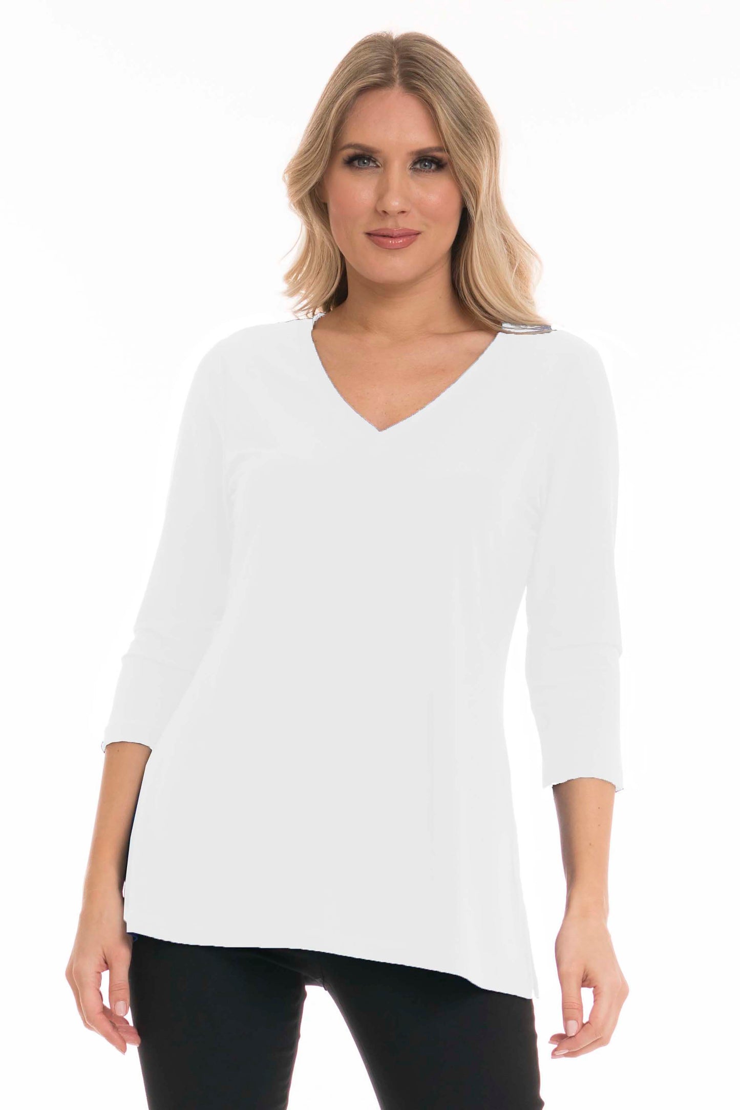Valerie V-neck Tunic - Perfectly Polished