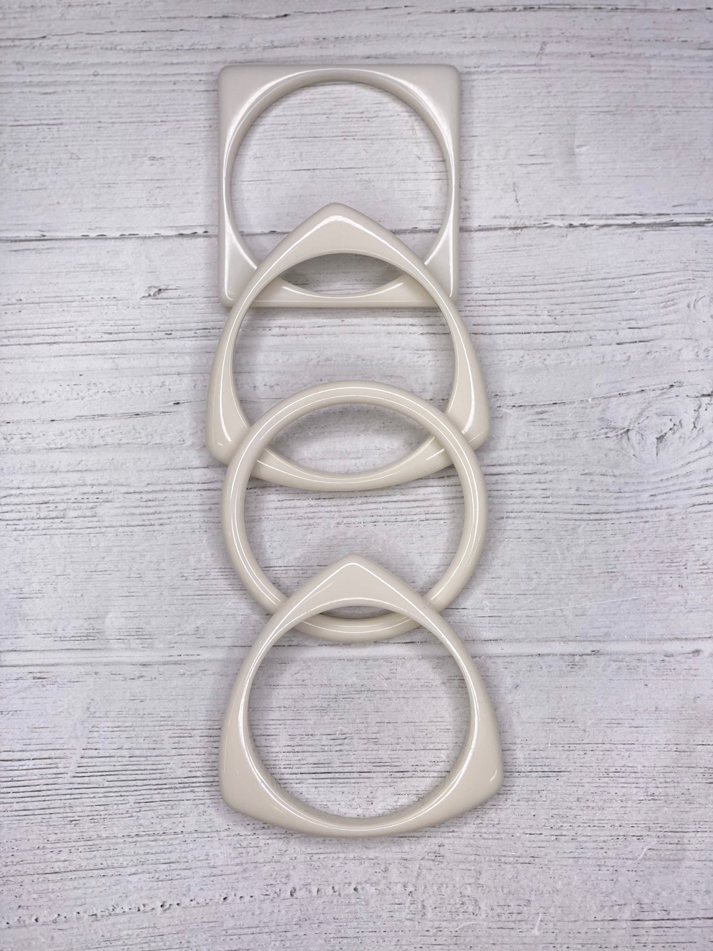 Italian Geometric Bangle Bracelets Alisha D