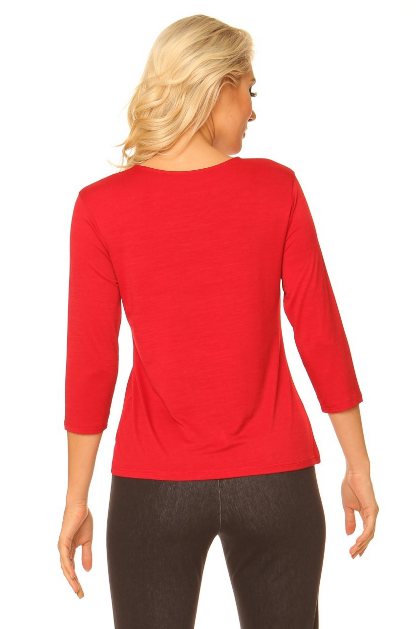 Red Women's Top Alisha D