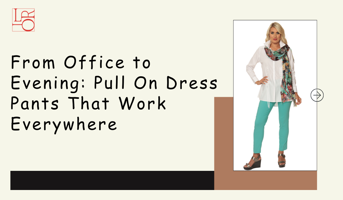 petite pull on dress pants