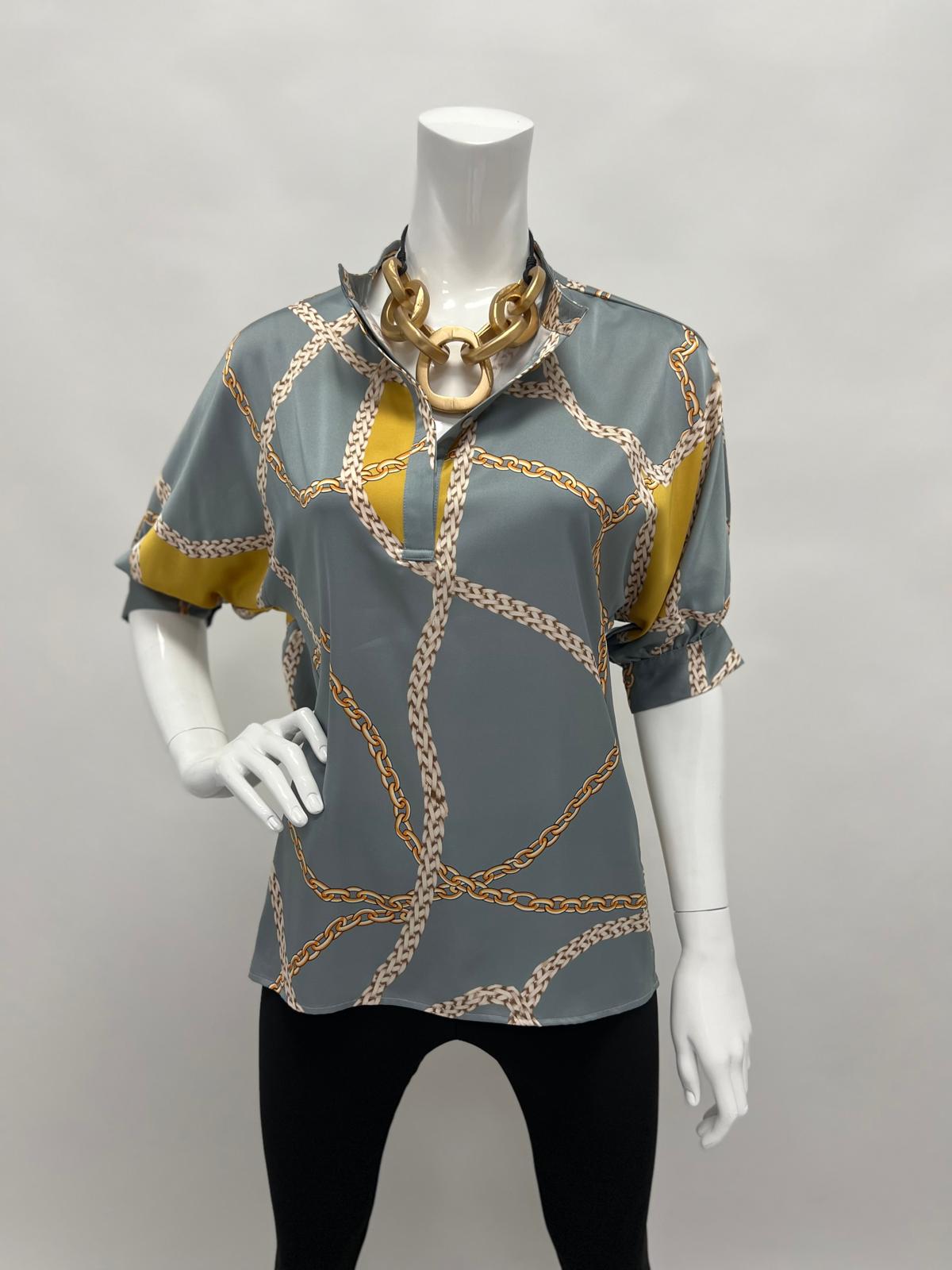 Silk Tunic Blouse