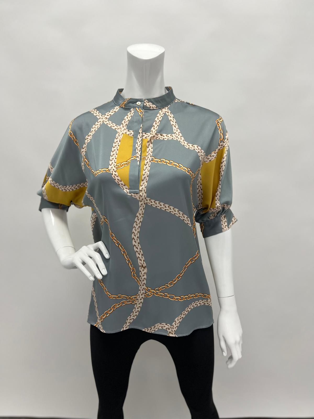 Chic Silky Blouse