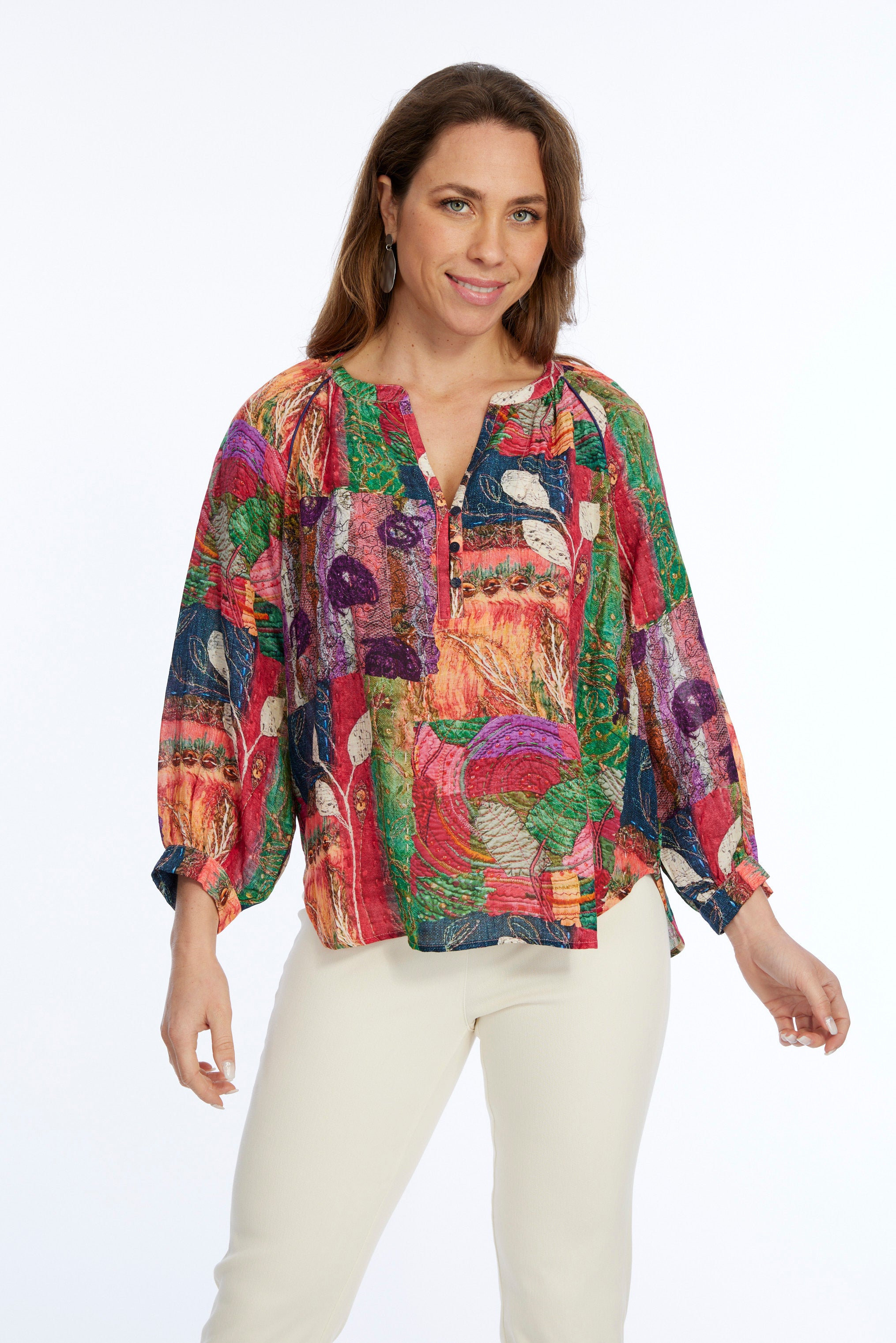 Balloon Sleeve Top