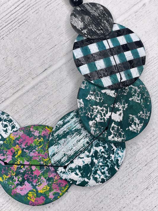 Stylish Magic Forest statement necklace