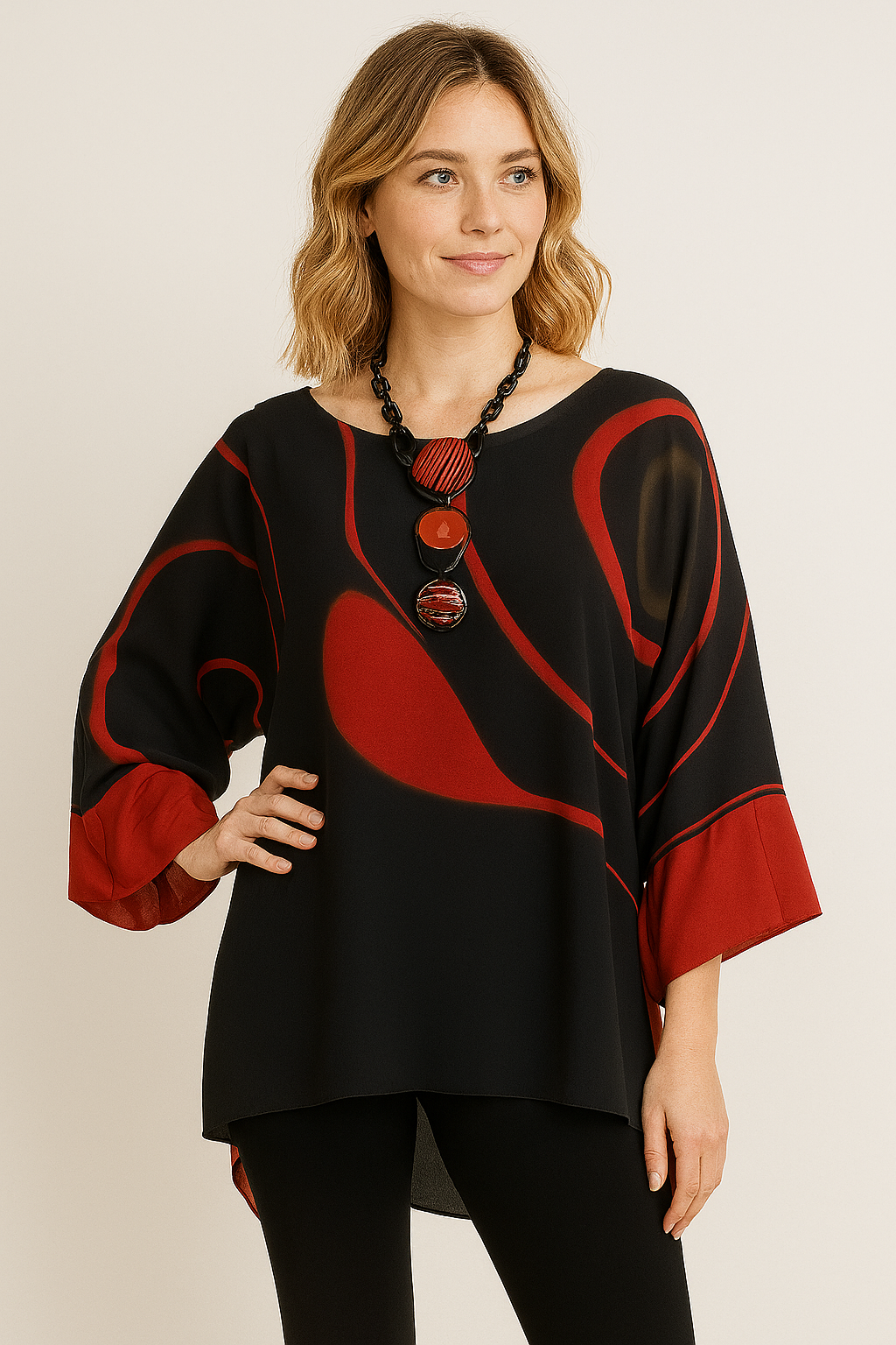 Deep Red Elegant One Size Fits All  | LIOR