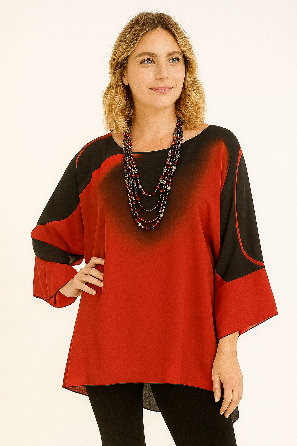 Deep Red Elegant One Size Fits All  | LIOR