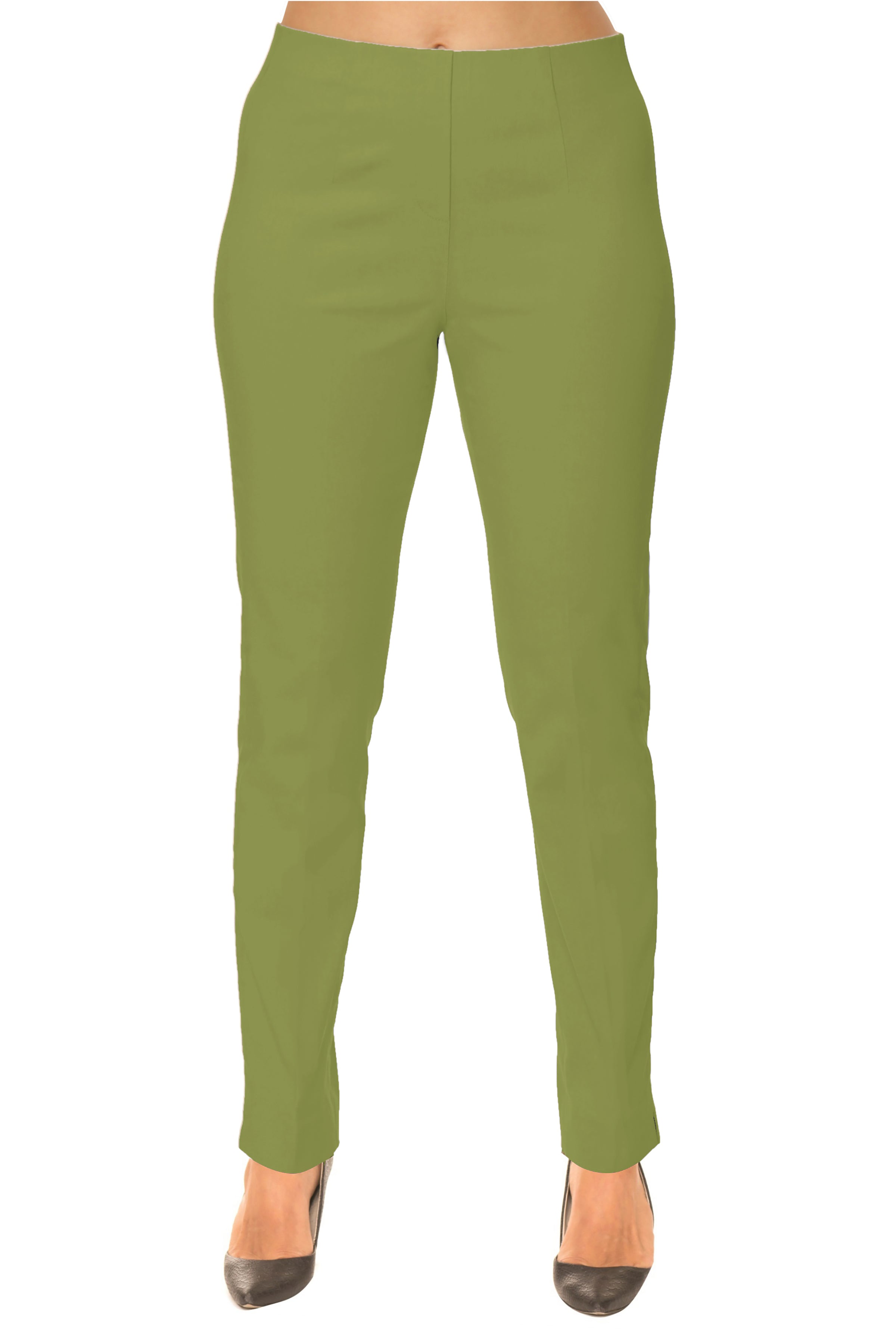 LIOR Women's Pistachio Color Dress Pants-"Sasha"