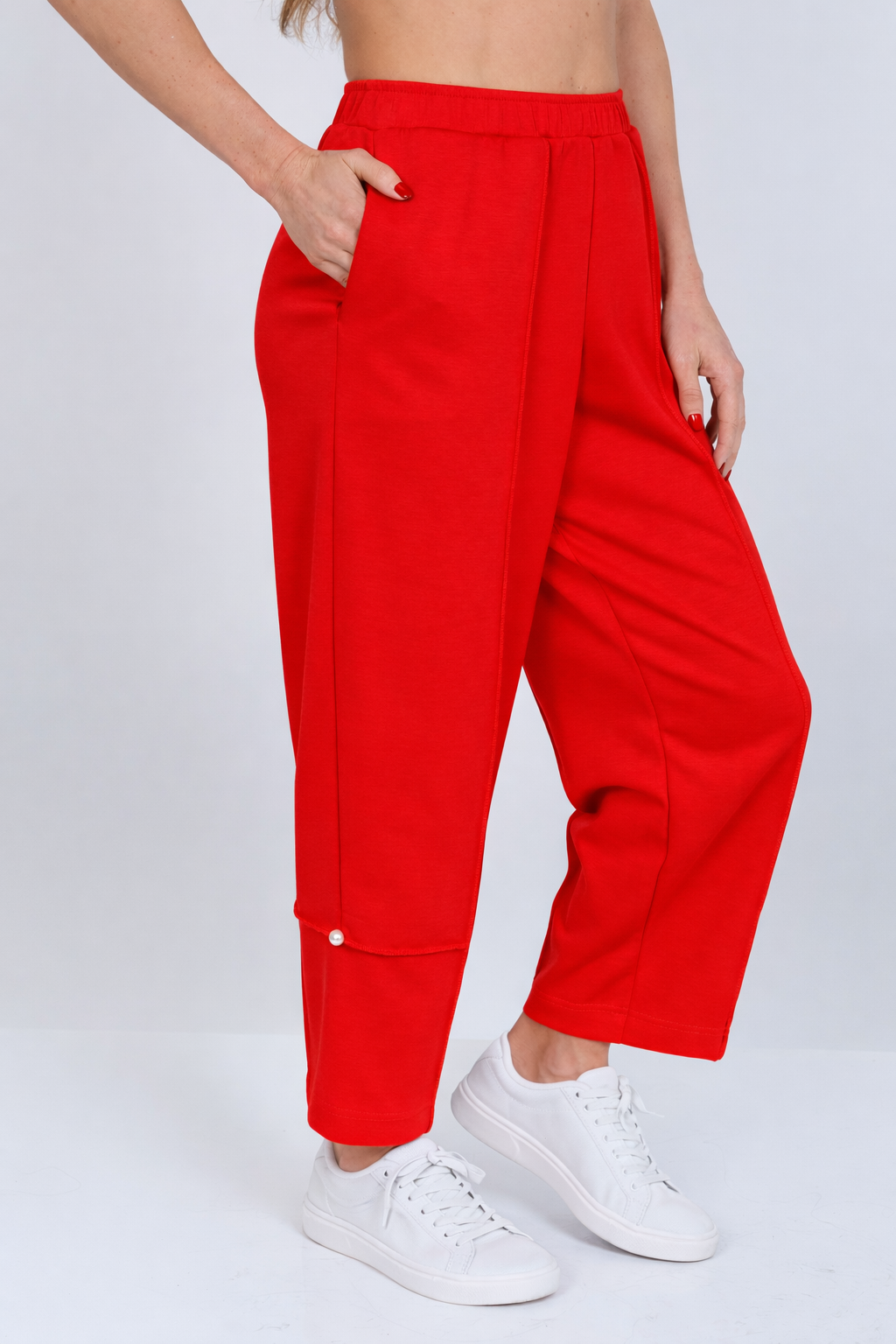 LIOR Women's Soft Buttery Knit Crop Pant - "Zee"