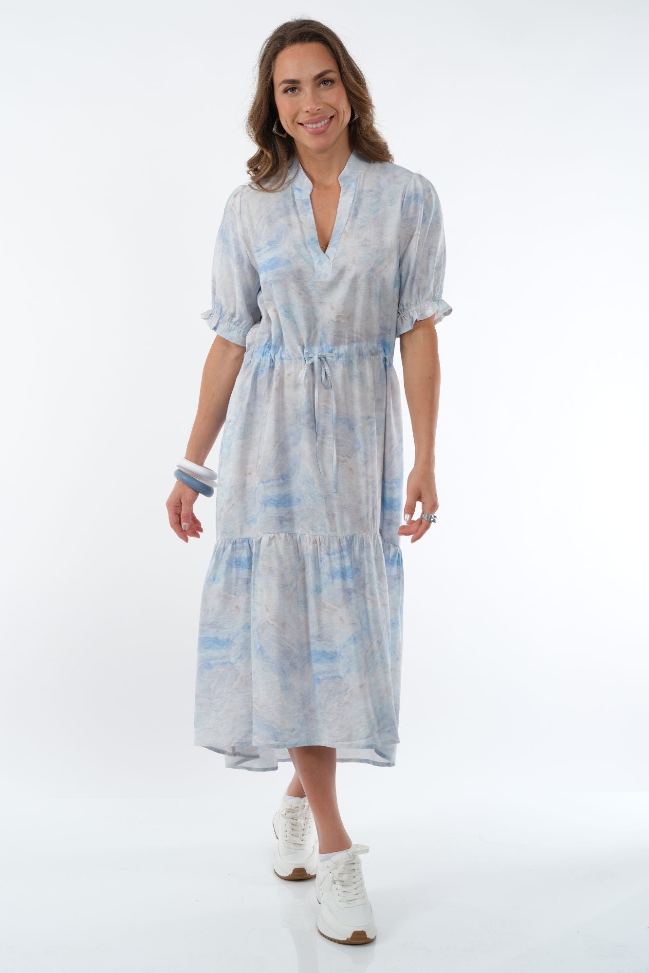 Soft Blue Maxi Dress