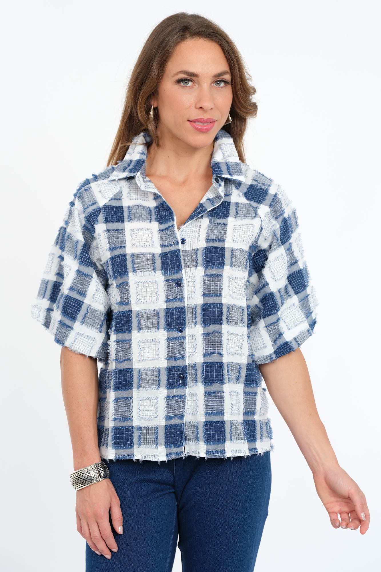Stylish puff sleeve top