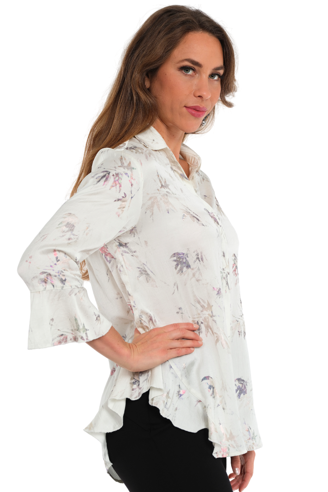 Party Wear Blouse Ivory