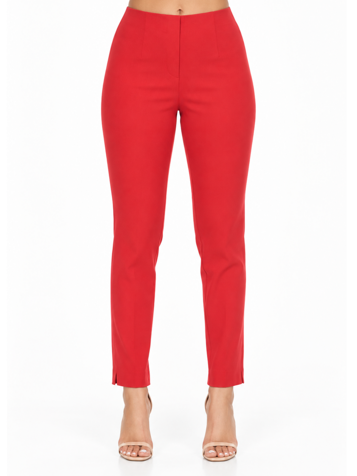 LIOR Women's Cherry Color Dress Pants-"Sasha"