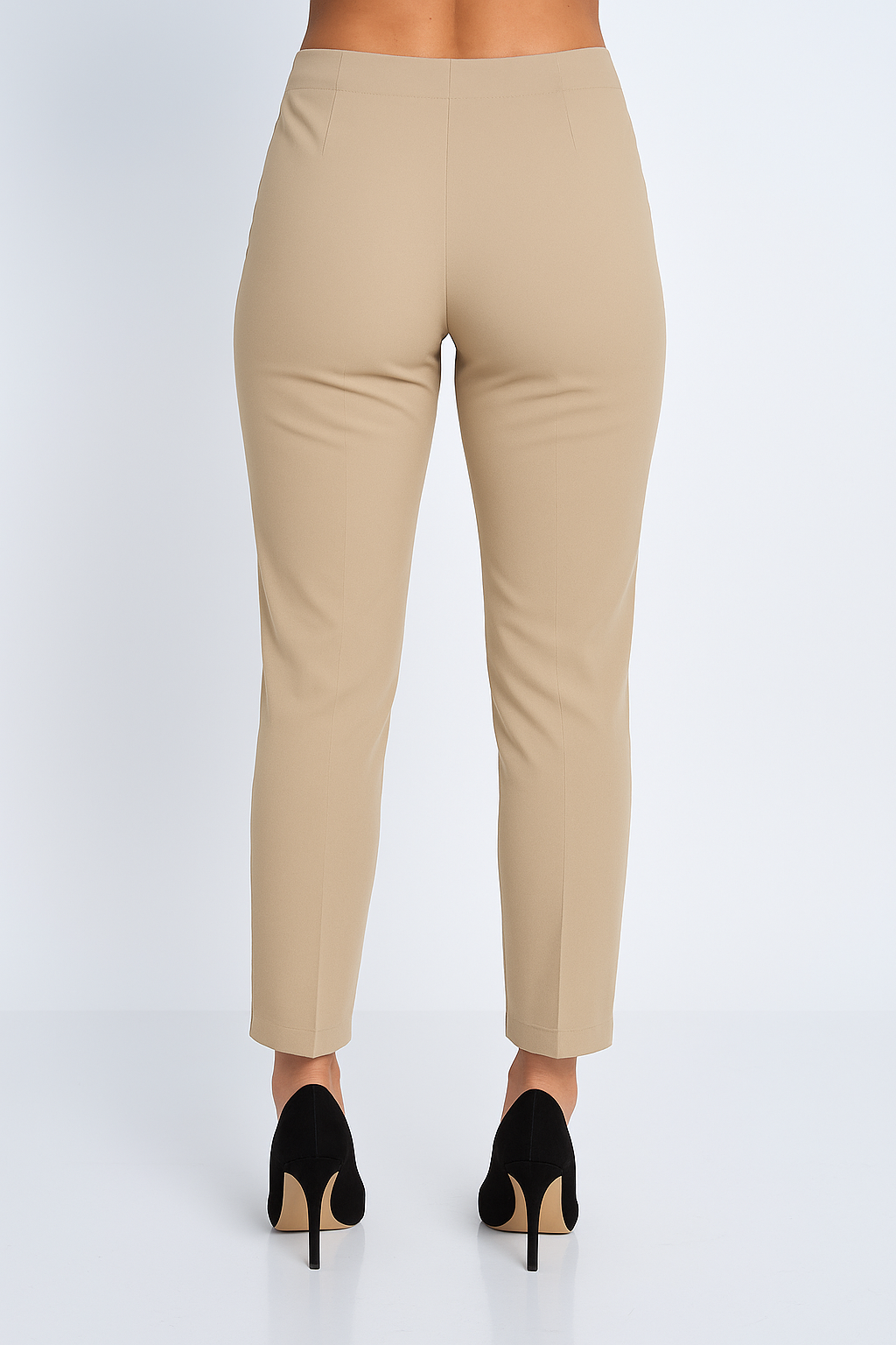 LIOR Women's Cornsilk Dressy Pull On Pants For Office-"Sasha"