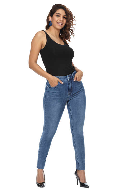 High Waisted Denim Jeans JACKIE Lior Paris