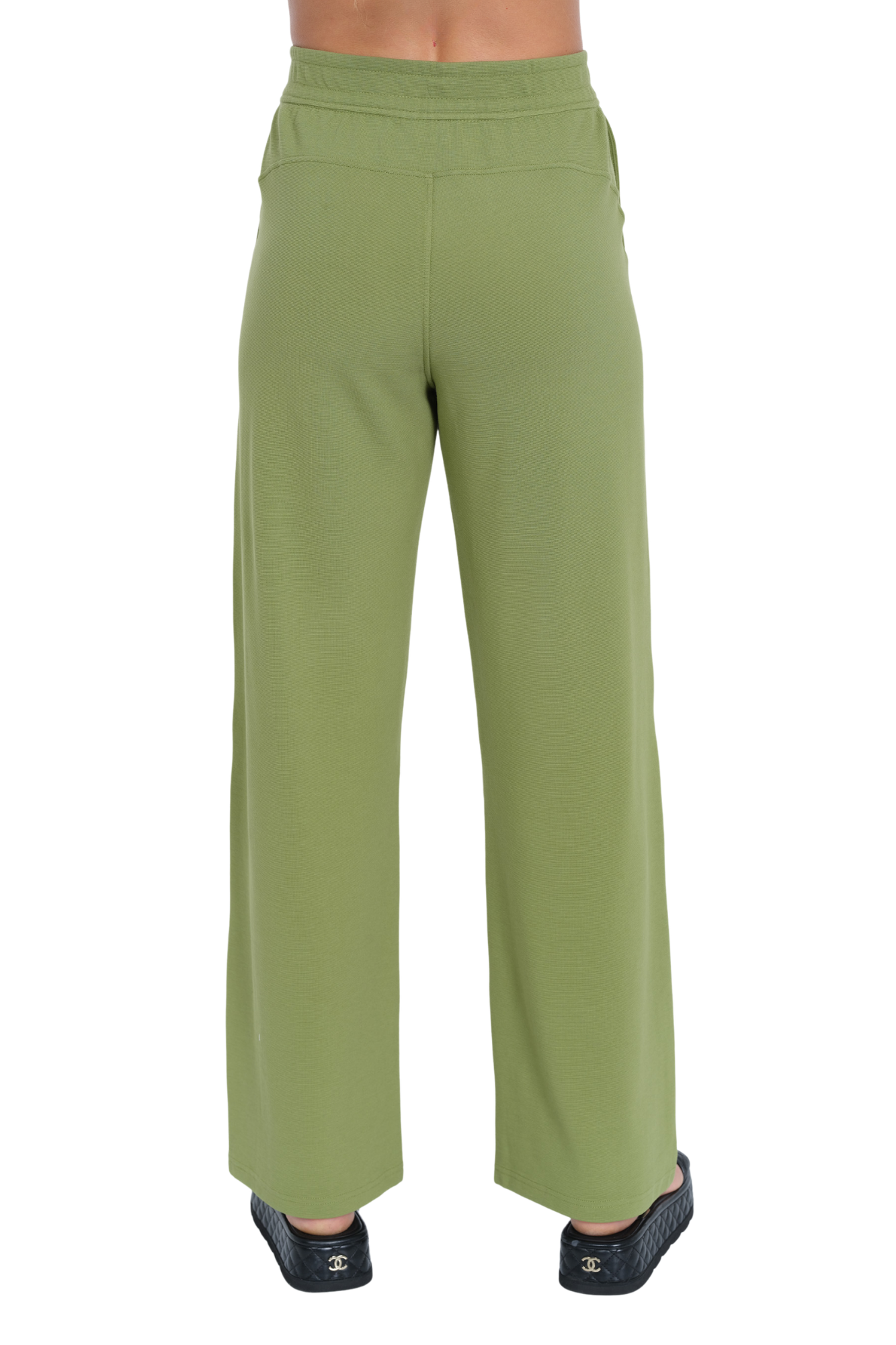 LIOR Women's Relaxed Leisure Straight Leg Pull On Pant With Pockets - "Zayda"