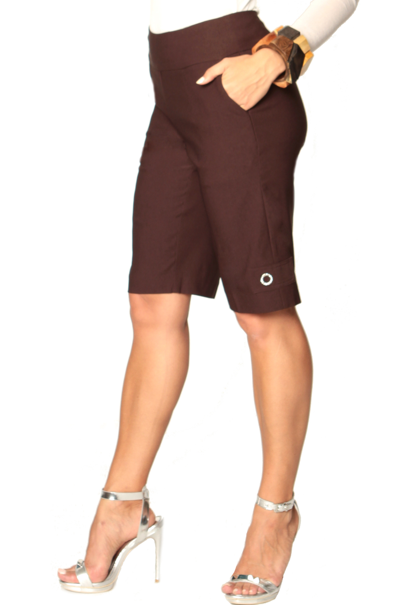 brown dressy shorts for special occasion, brown dressy shorts