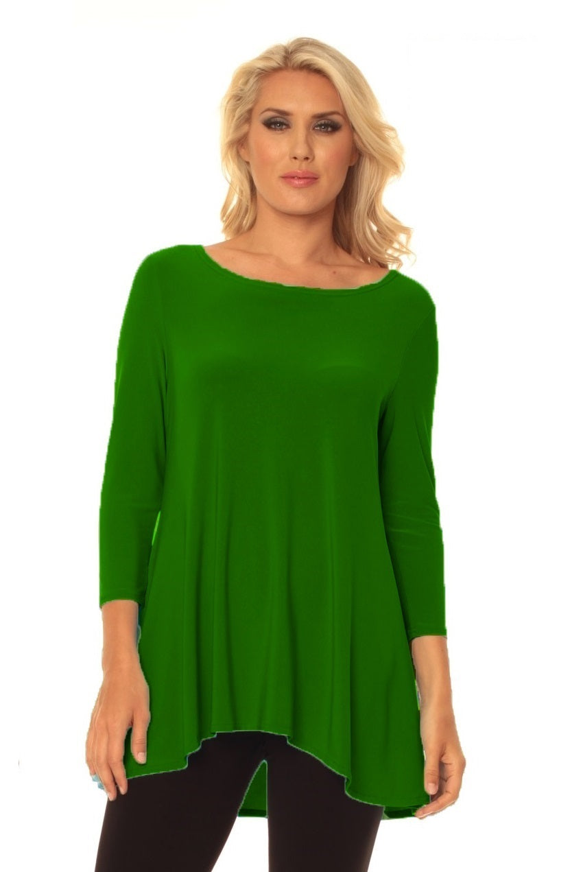 Women's high low deals tunic tops