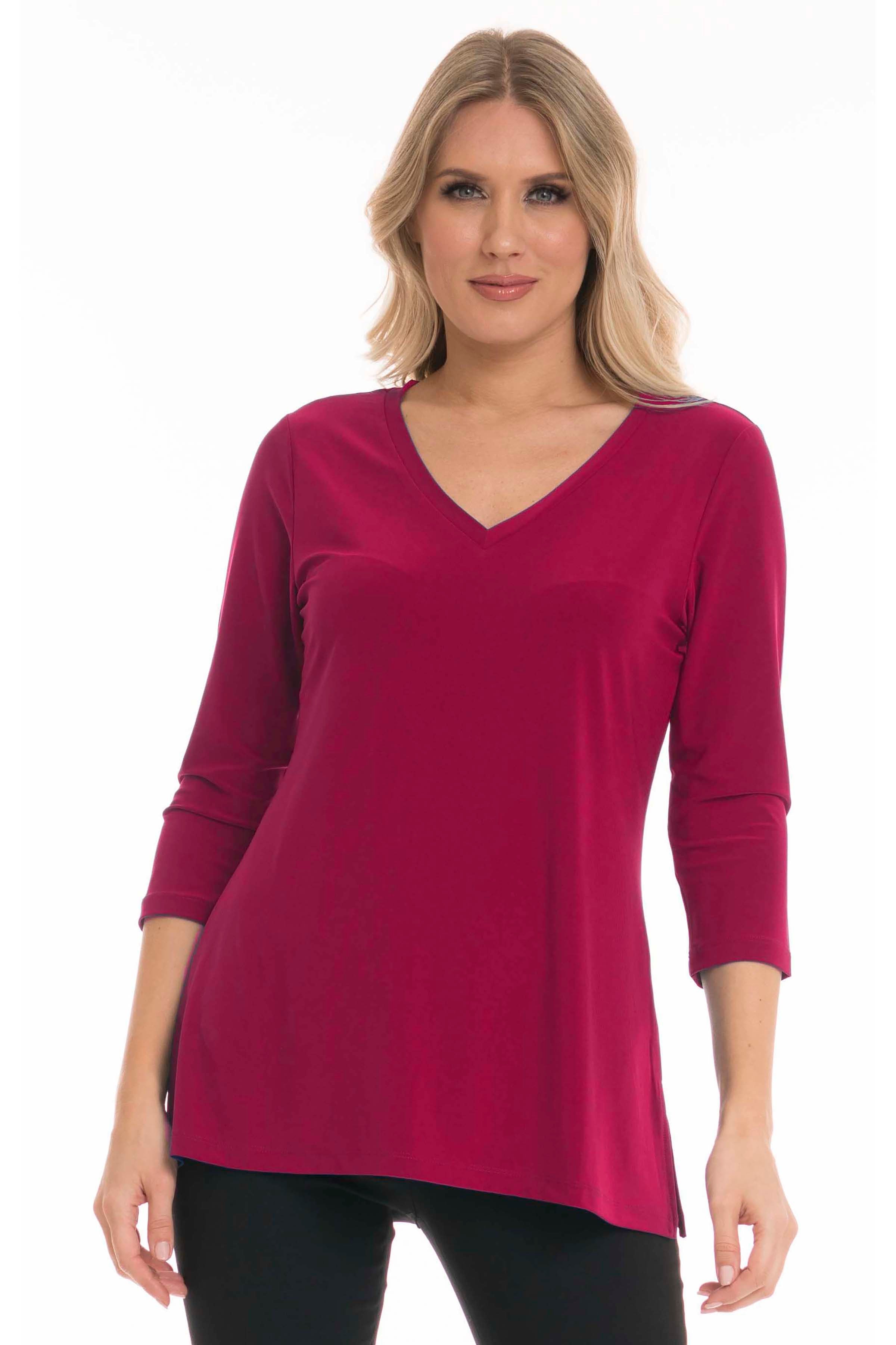 Valerie Mirelle V-neck Tunic - Perfectly Polished
