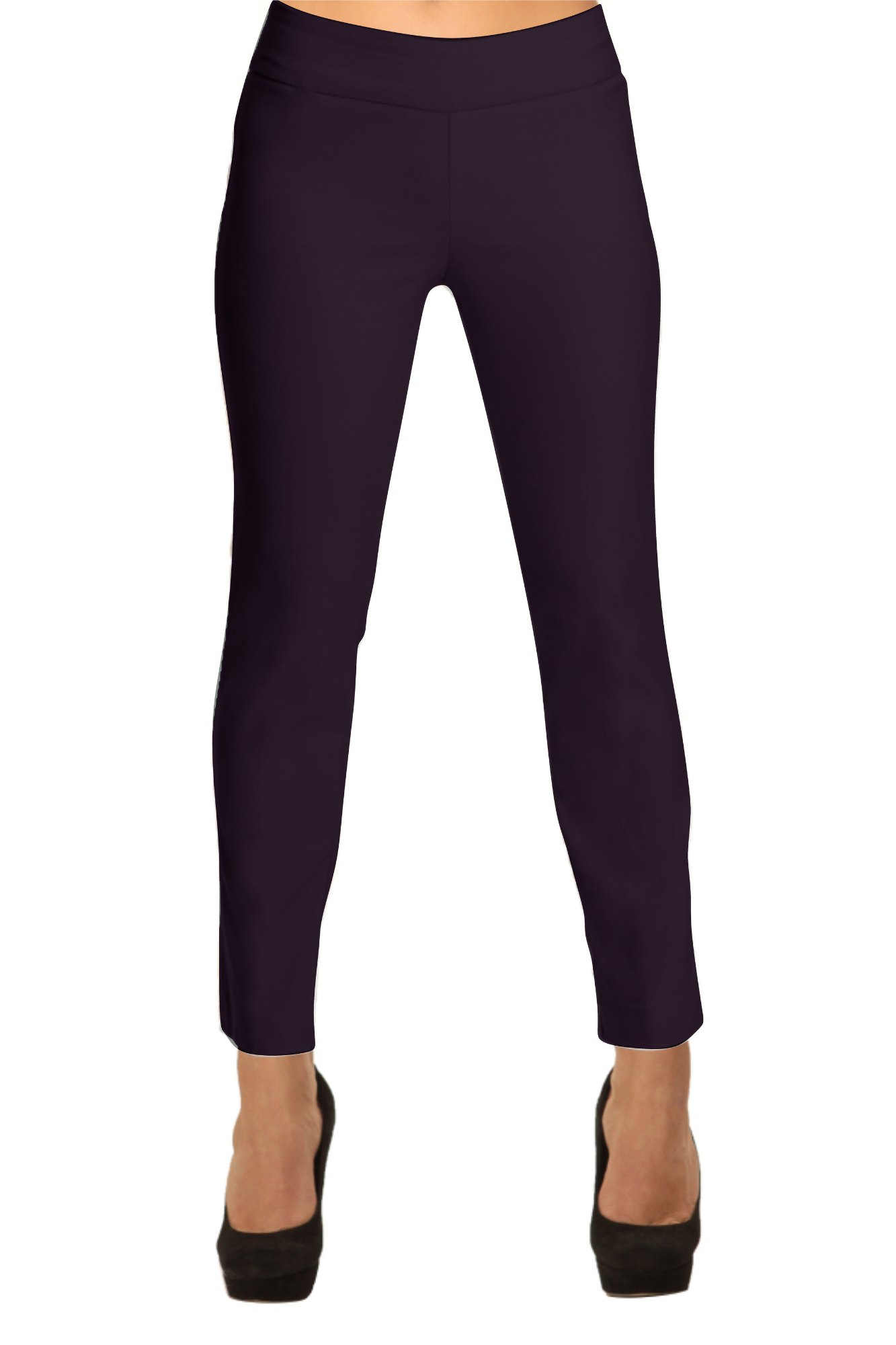 dark purple relaxed pant