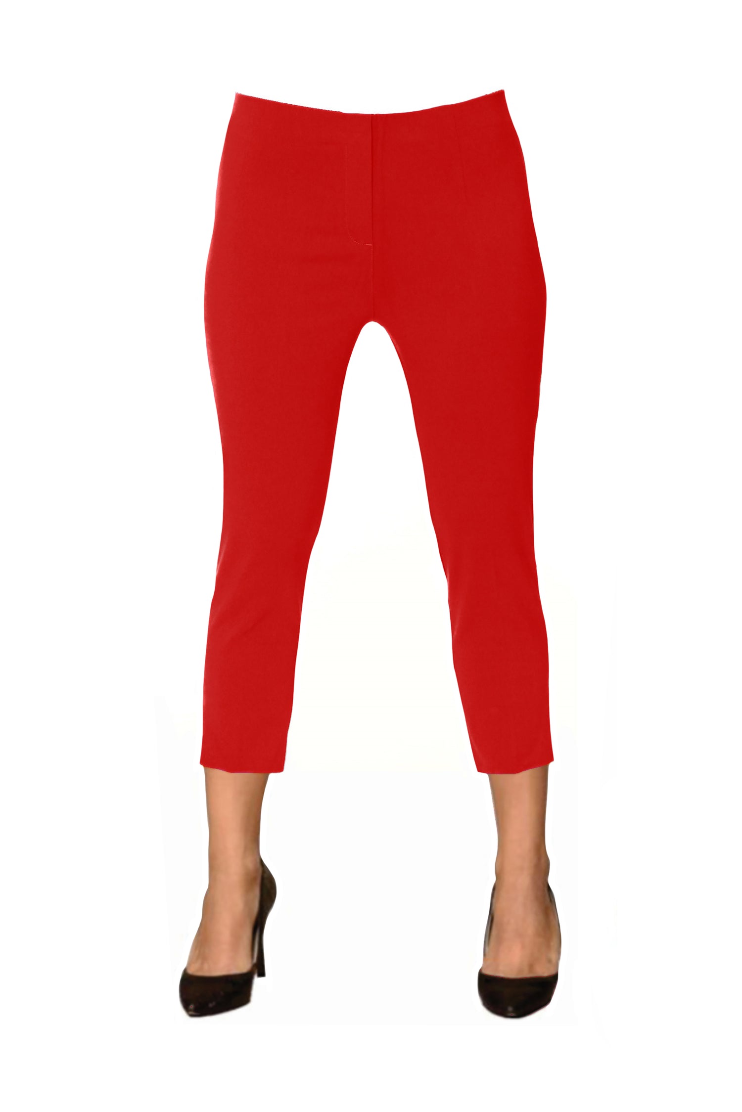 Pull On Capri Sidney Lior Paris - Pink Capri Pants