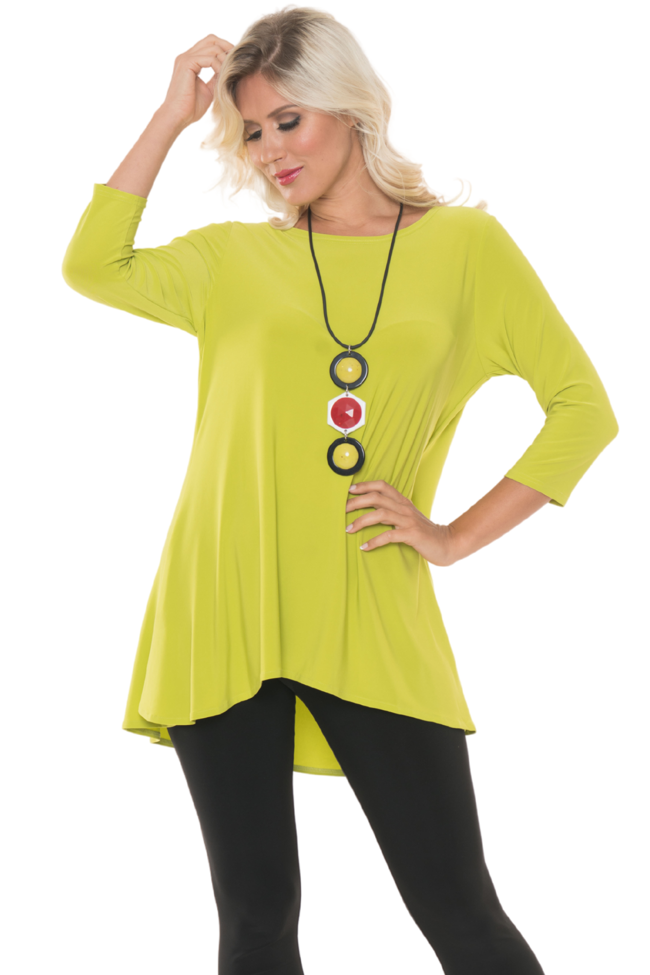 Women's High Low Tunic Tops For Leggings Bright Colors –, 43% OFF