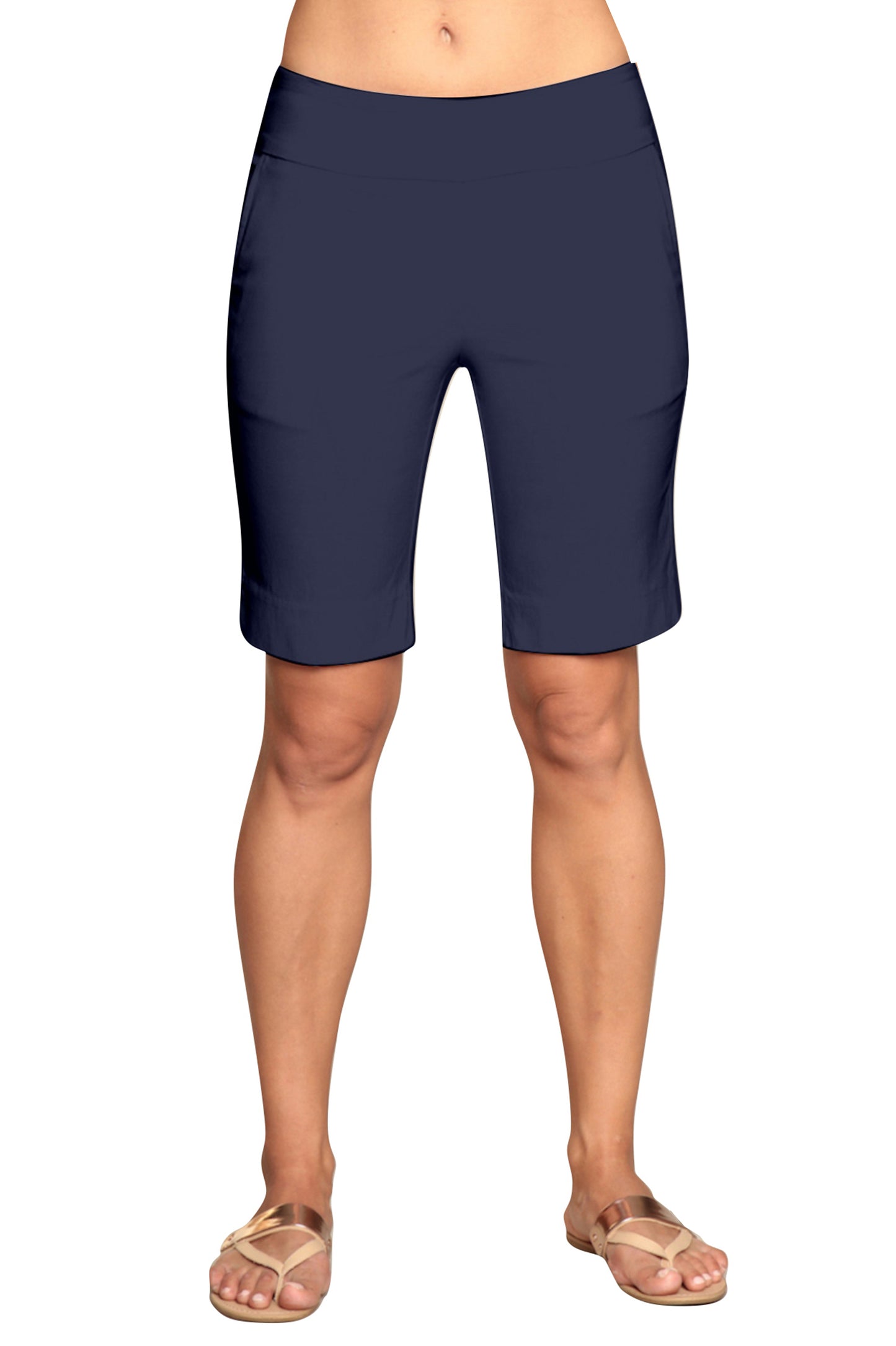 women's black golf shorts
